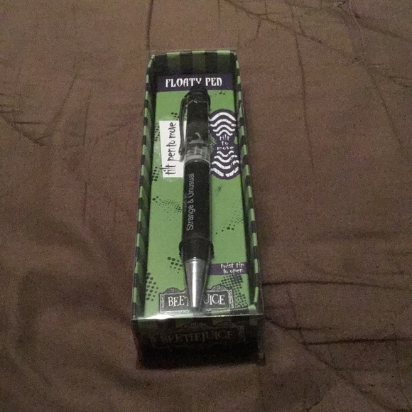 beetlejuice Accessories - NEW Beetlejuice floaty pen